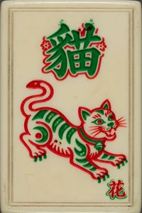 Singapore & Malaysian: the cat tile